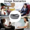Almohada Cervical de Viaje Viscoelástica